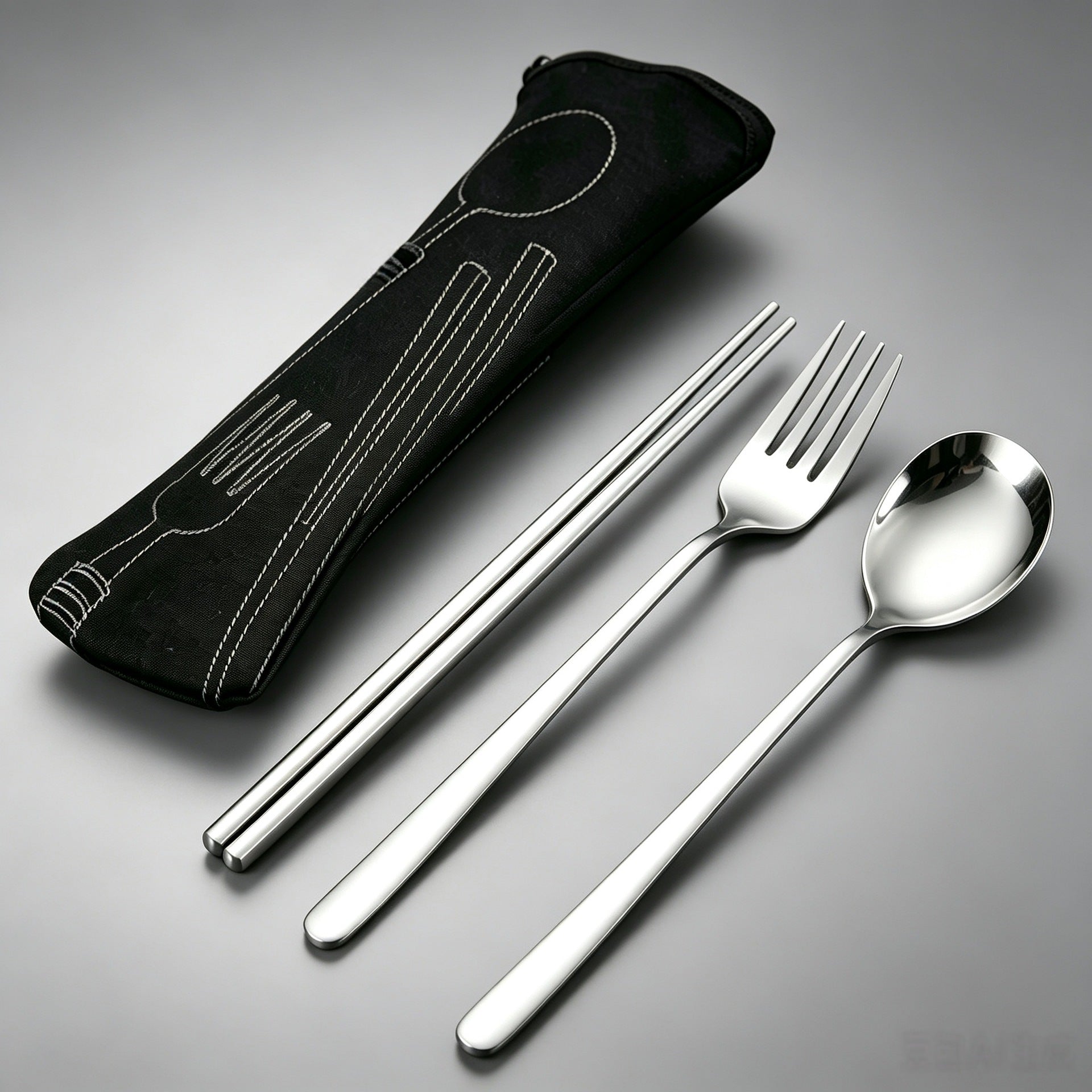 Stainless Steel Portable Tableware