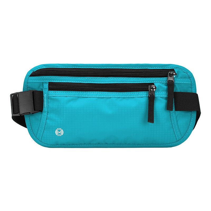 Anti-theft Travel Passport and Document Waist Pouch