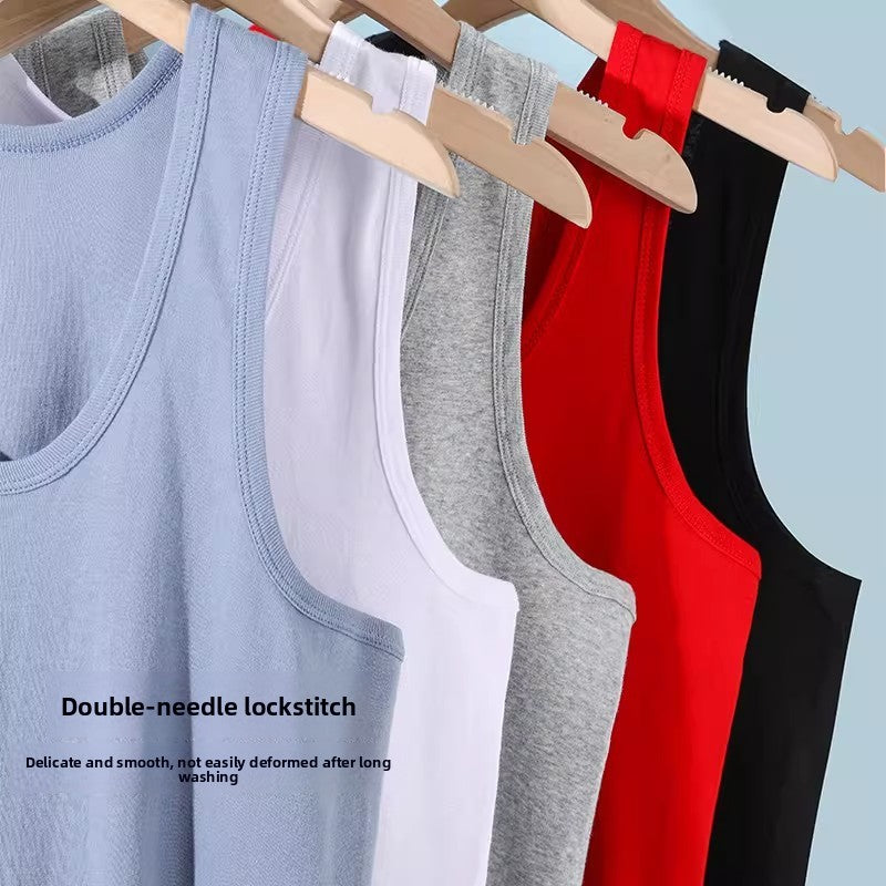 Pure Cotton Mens Sleeveless Vest