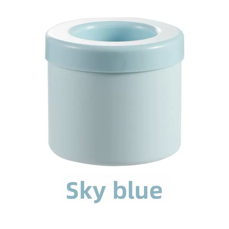 Cylindrical Silicone Ice Cube Tray
