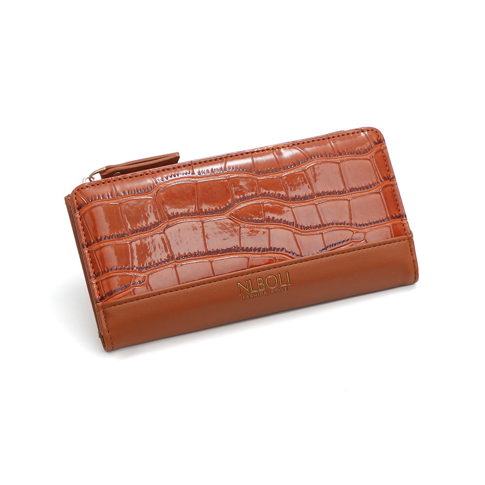 Light-luxury stone-textured coin purse