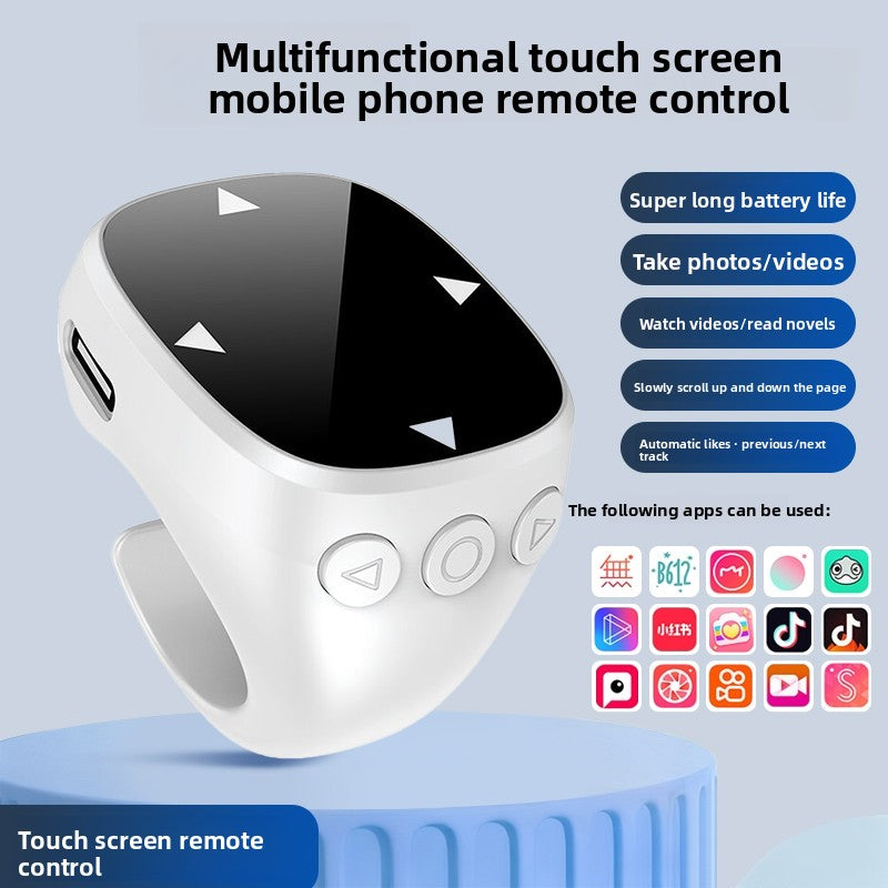 Multifunction Bluetooth Remote Control with Phone Stand