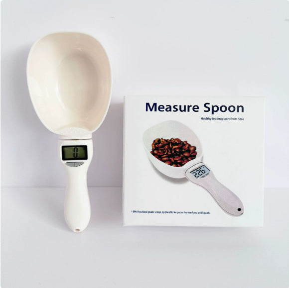 Digital Pet Food Scale with Spoon Handle