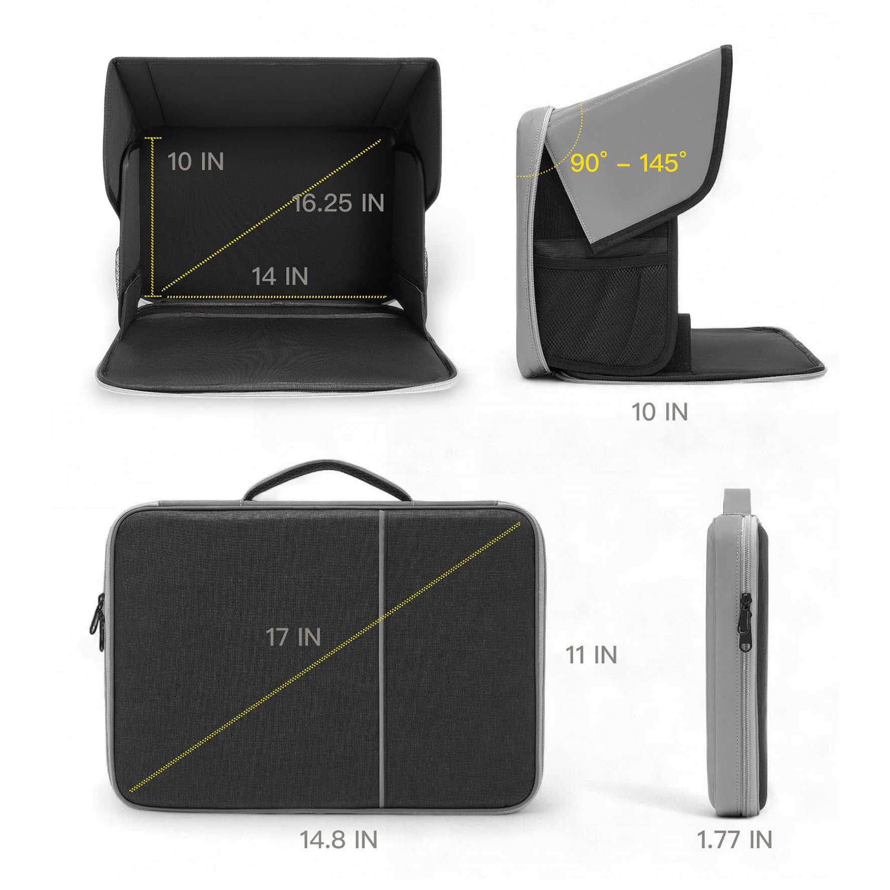 Foldable Laptop Sunshade Privacy Cover