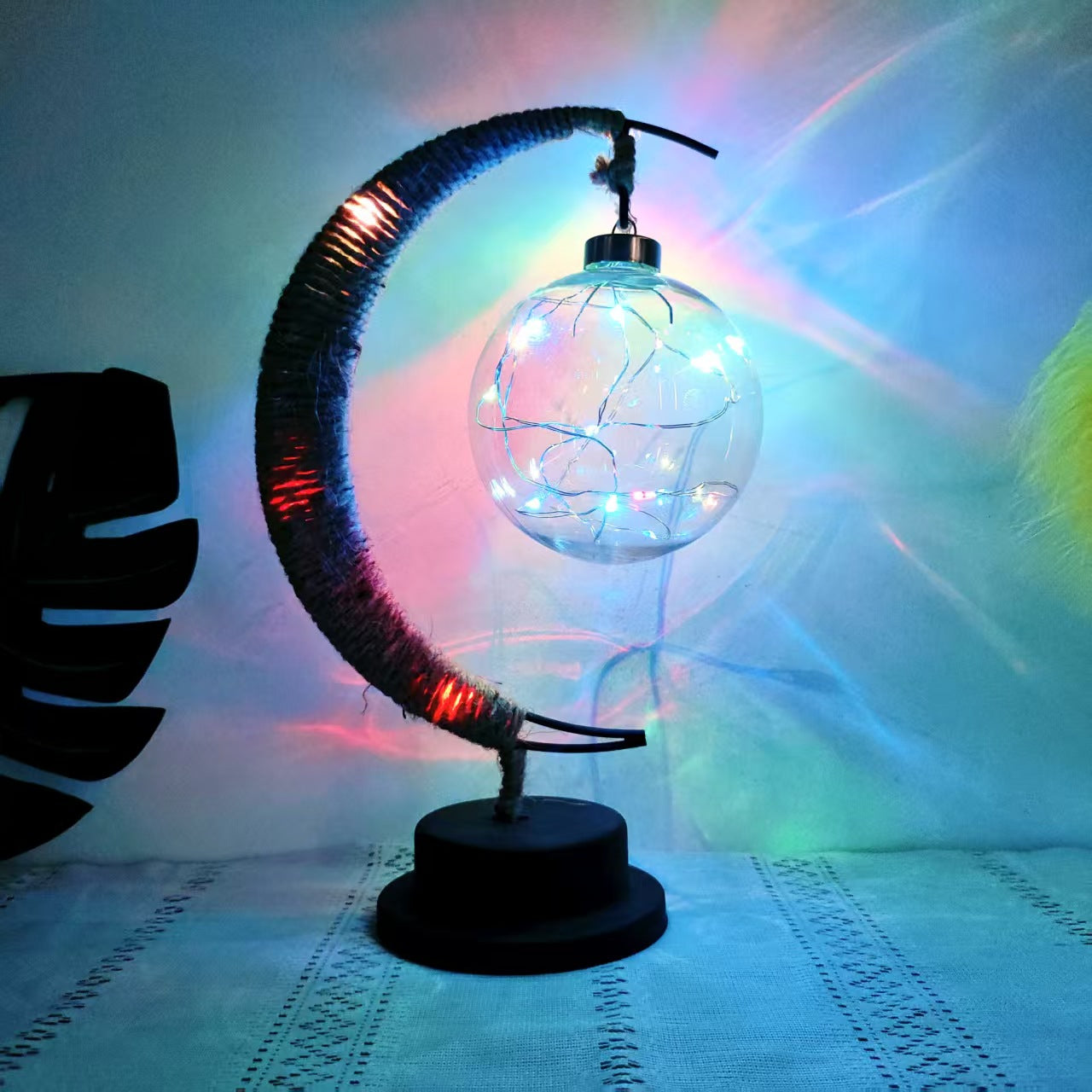 LED Moon Shape Decorative Light String