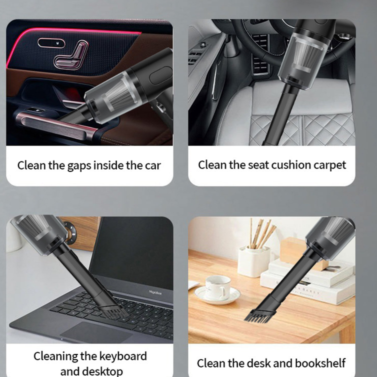 Wireless Handheld Vacuum Cleaner with Suction and Blowing