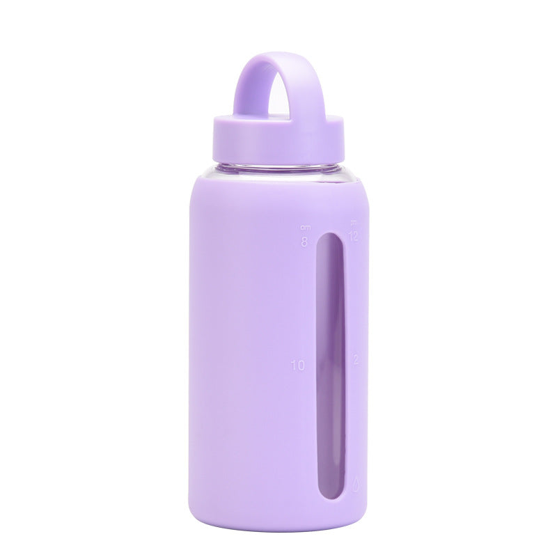 800ml Glass Water Cup