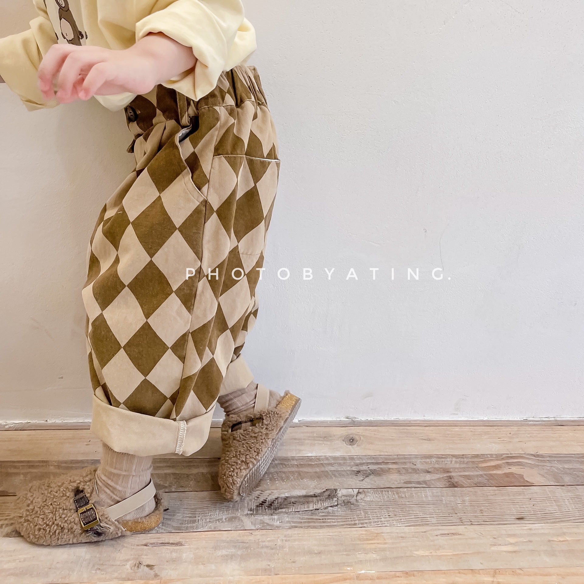 Childrens Washed Cotton Harem Pants