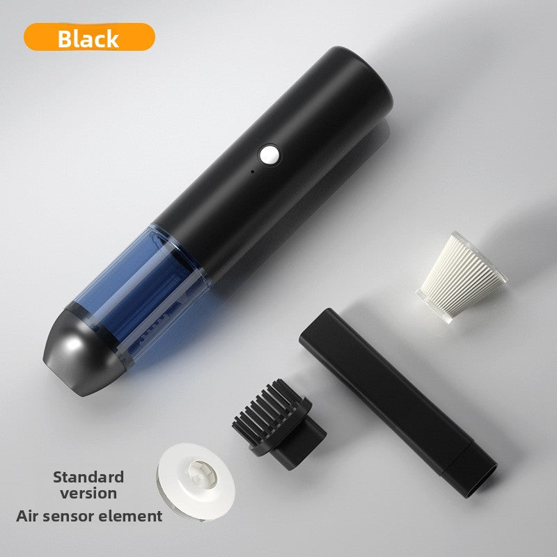 Car-Mounted Direct-Plug Vacuum Cleaner with Wireless Charging