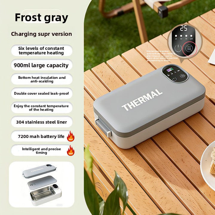 Portable Electric Lunch Box with Digital Display