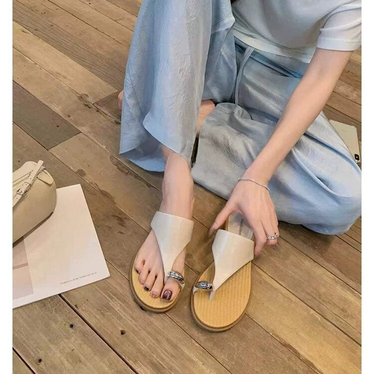 Flip-flops with thick soles