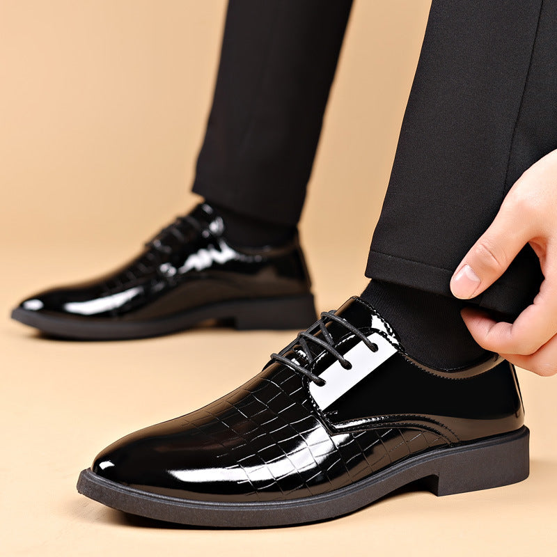 Mens Business Casual Leather Shoes