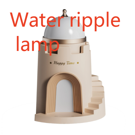 Water Ripple Lamp Bluetooth Speaker Galaxy Night Light RGB LED Desk Decor