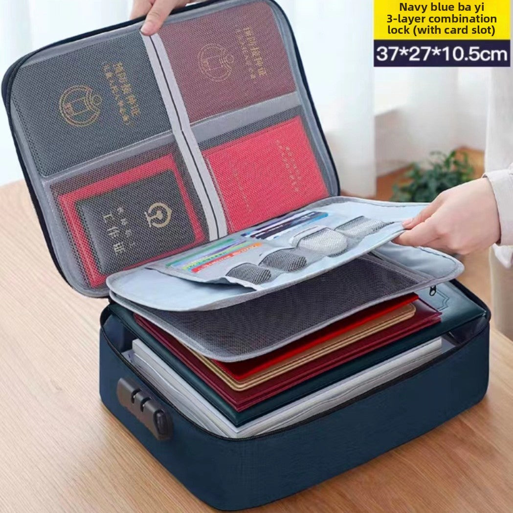 Multi-layer Document Storage Bag