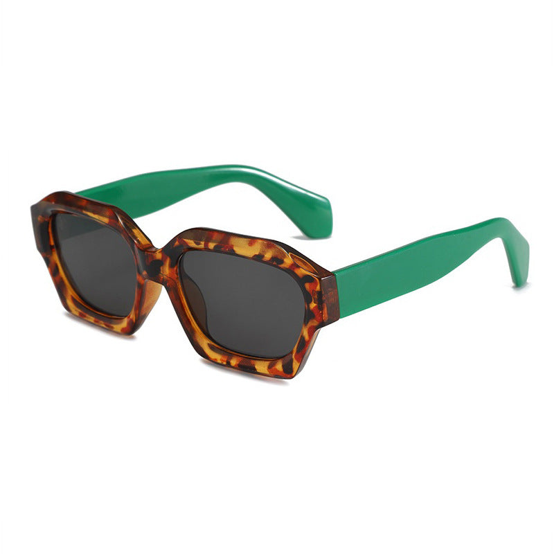 Polygonal Irregular Sunglasses UV400 Protection