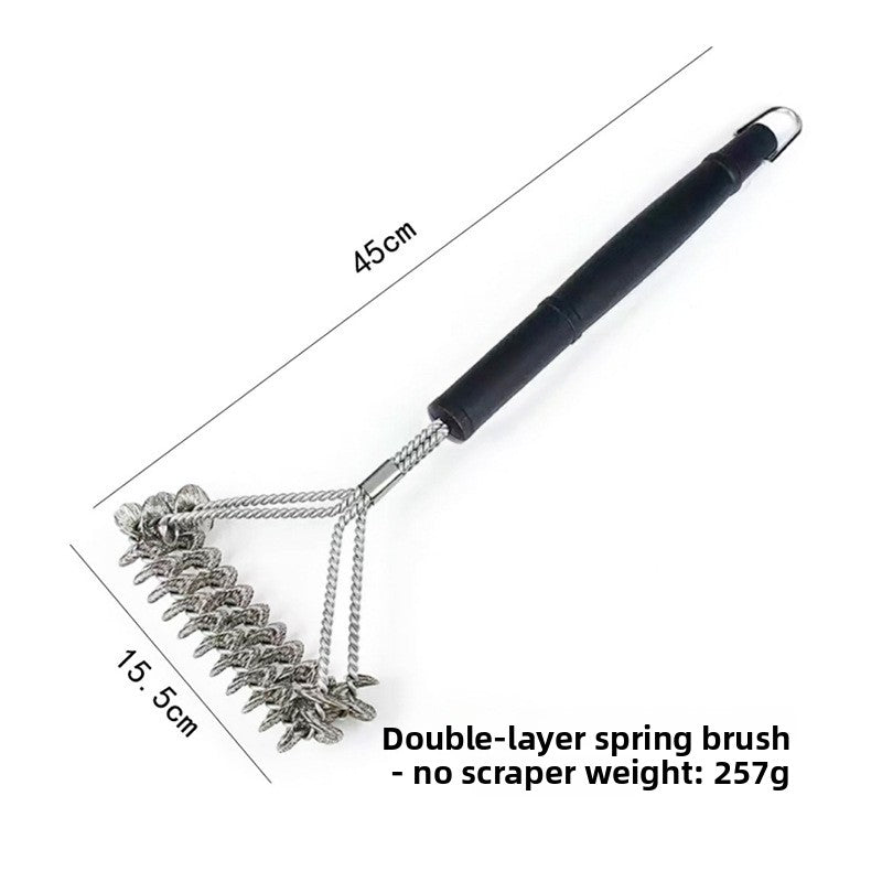 BBQ Grill Cleaning Brush Set Wire Brush with Scraper