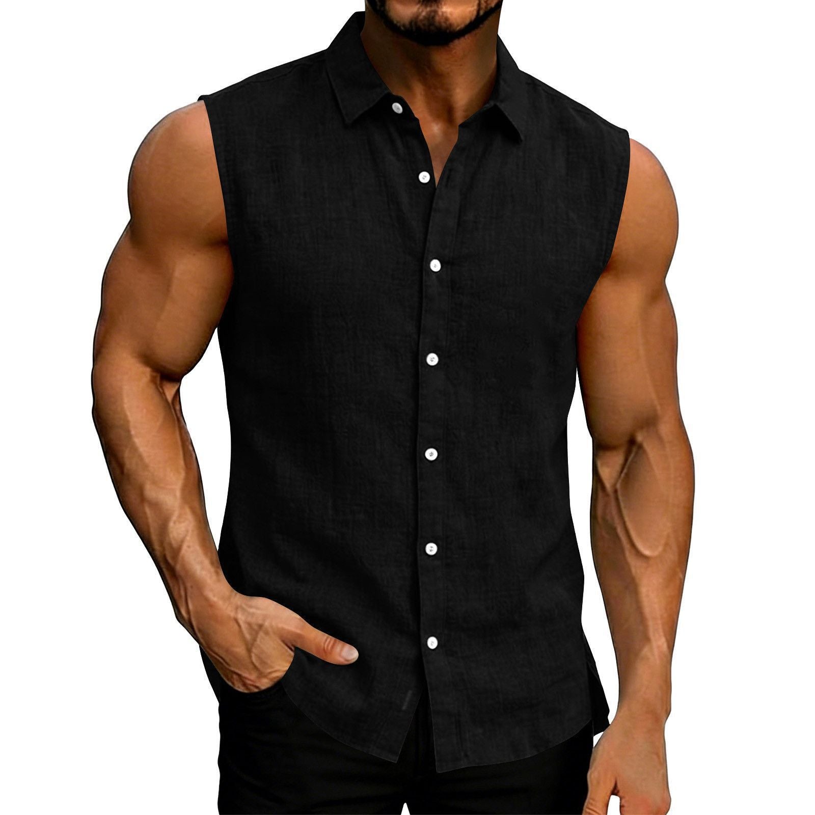 Mens Summer Sleeveless Vest