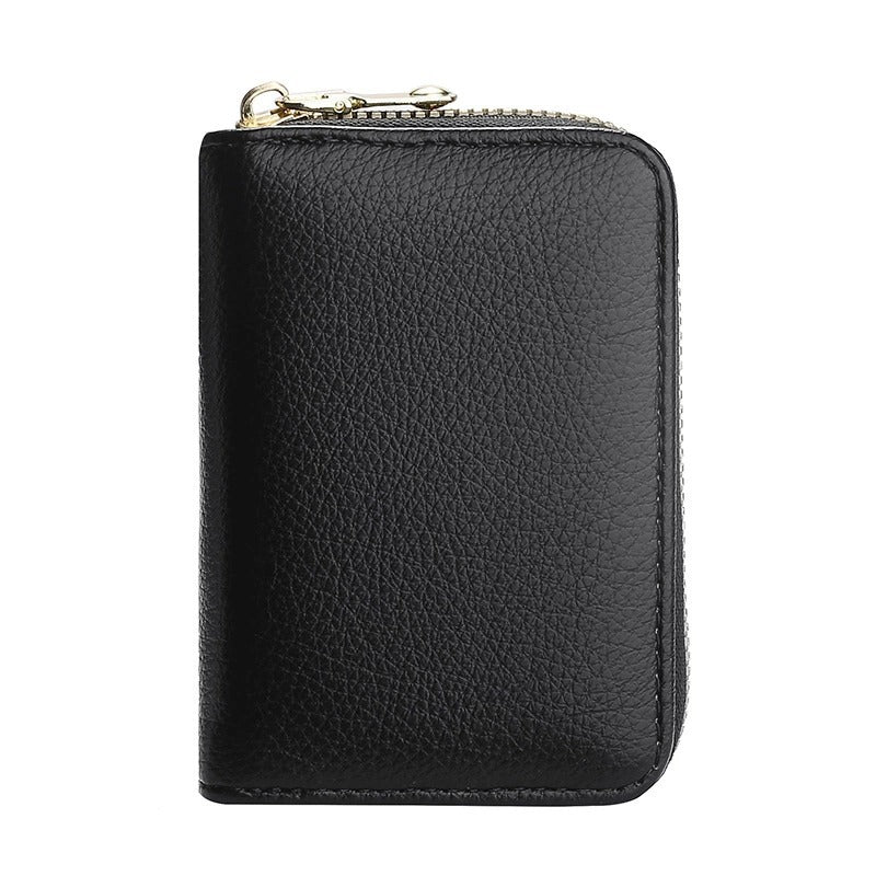 Lychee Pattern Accordion Card Holder