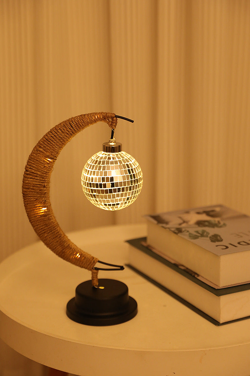 LED Moon Shape Decorative Light String
