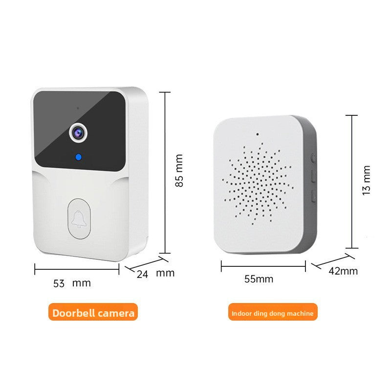 Wireless Video Doorbell with Mobile Remote Intercom