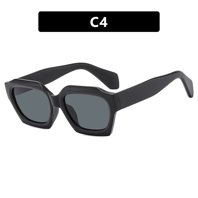 Polygonal Irregular Sunglasses Modern Street Fashion