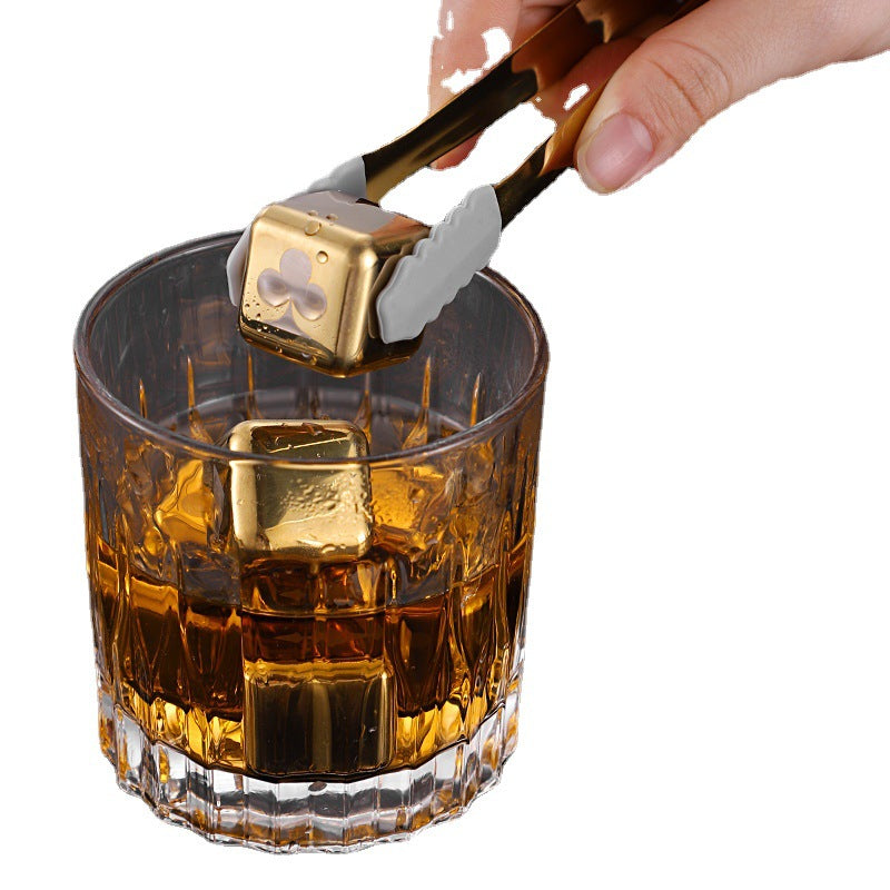 Reusable Stainless Steel Ice Cubes for Drinks