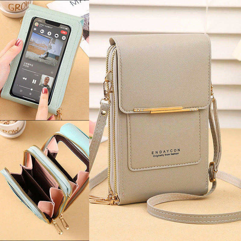 Touch Screen Crossbody Phone Bag