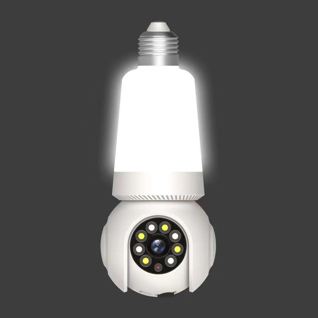 V380 WiFi bulb surveillance camera with night vision