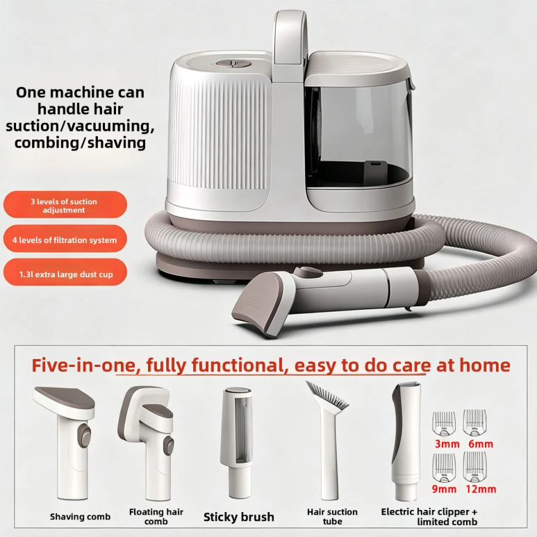 Pet Hair Remover and Grooming Tool