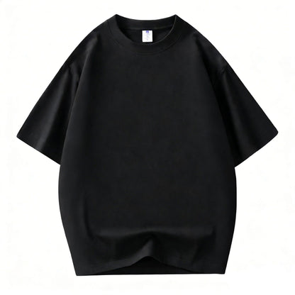 200g Pure Cotton Regular Shoulder Short Sleeve T-Shirt