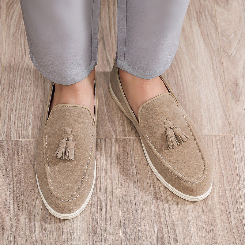 Men's Slip On Tassel Loafers Lightweight Casual Shoes