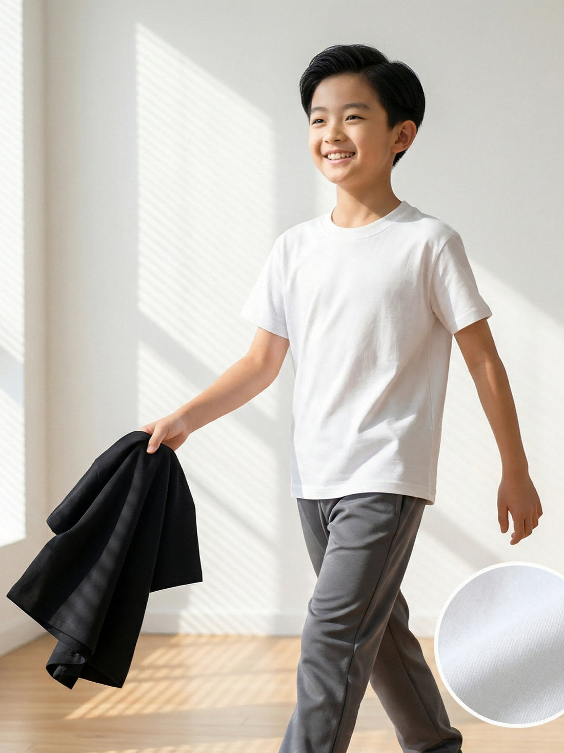 Childrens Pure Cotton Short Sleeve Tshirt