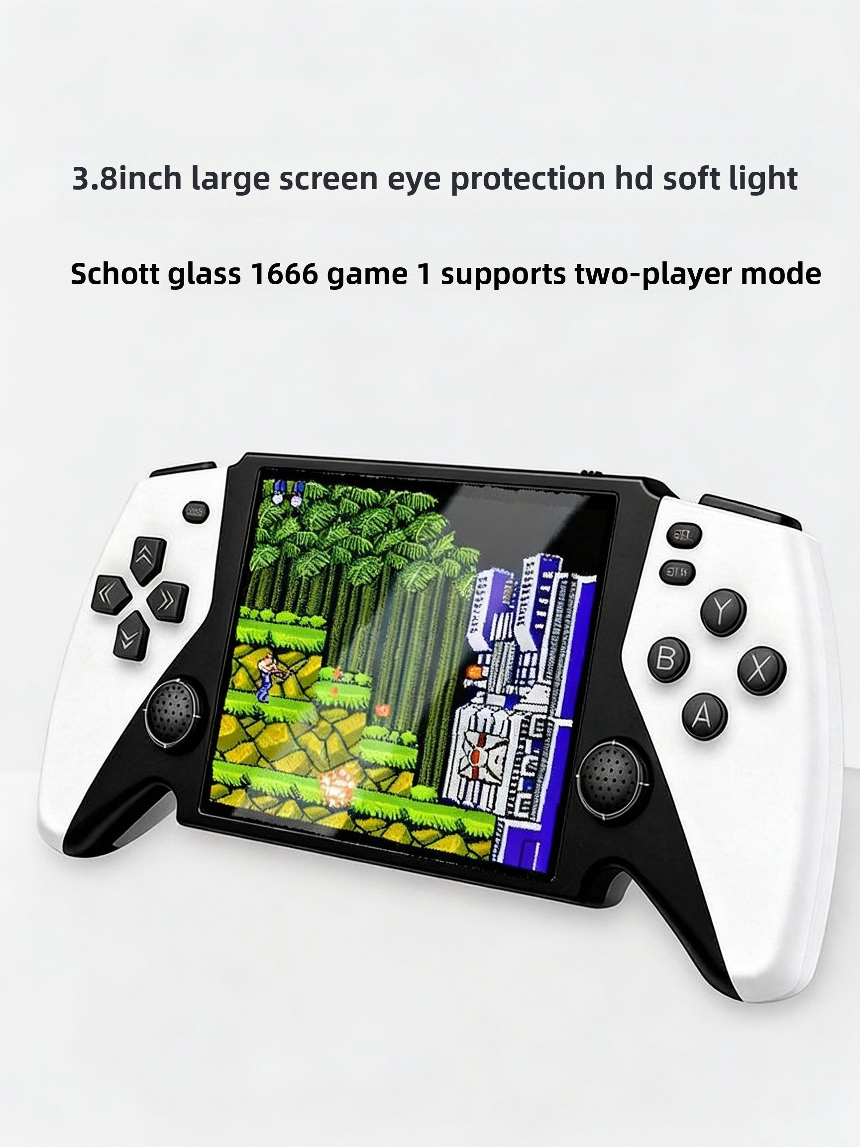 Handheld Game Console with Large Screen and Eye Protection