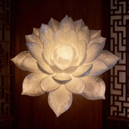 Decorative LED Lotus Lamp with Dual Lighting