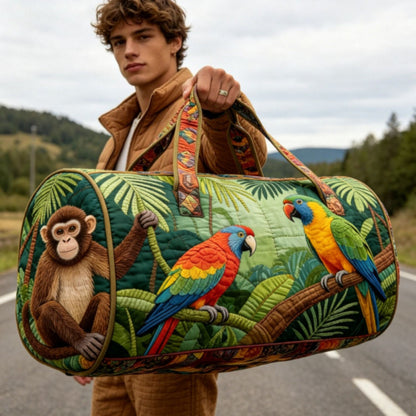 New Short-Distance Portable 3D Digital Printing Travel Bag Sports Bag