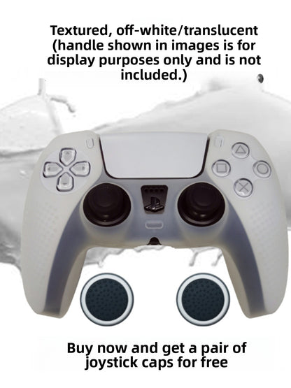 PS5 Controller Silicone Protective Cover with Joystick Caps