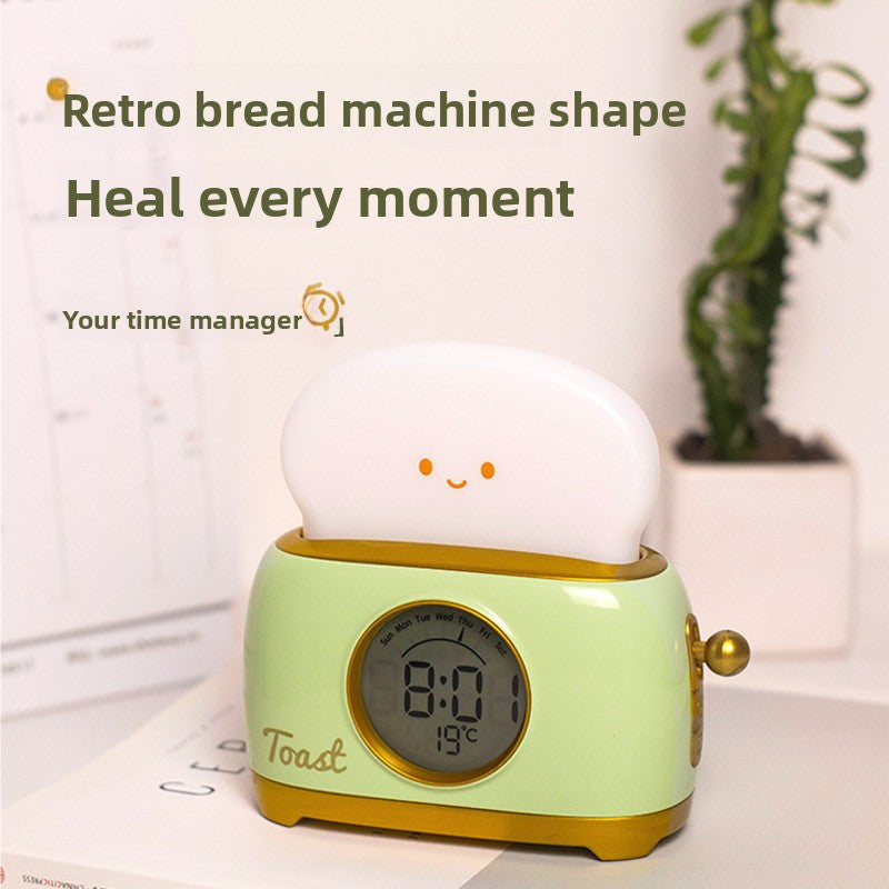 Multifunctional Alarm Clock Night Light