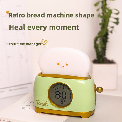 Multifunctional Alarm Clock Night Light