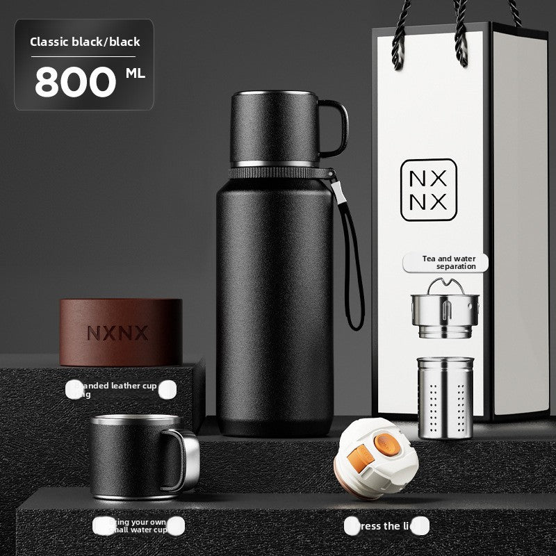 Stainless Steel Thermos Cup with Handle