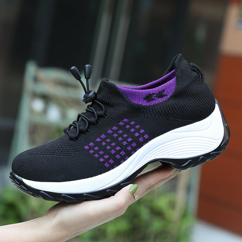 Elastic Breathable Sports Shoes