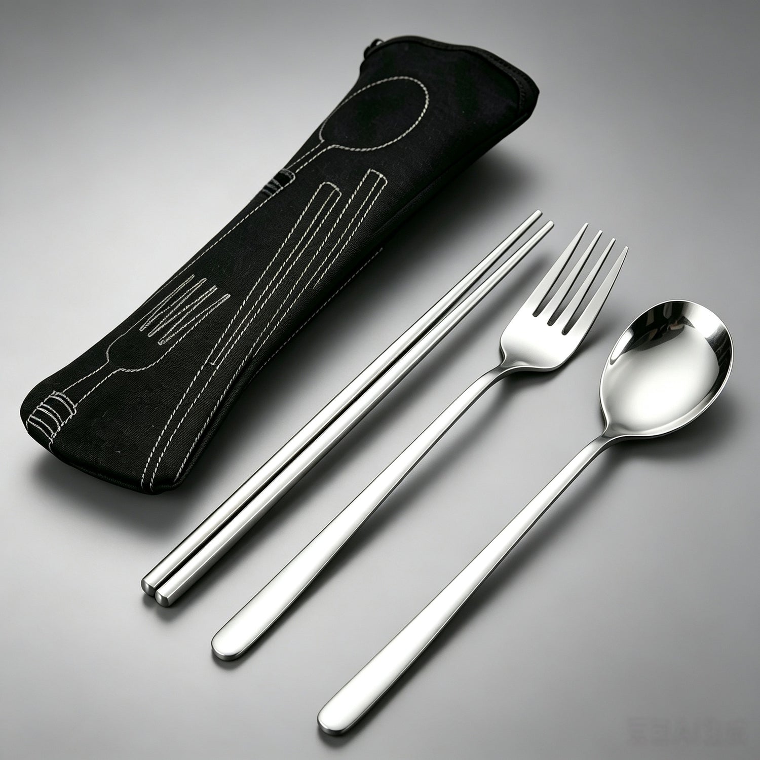 Stainless Steel Portable Tableware
