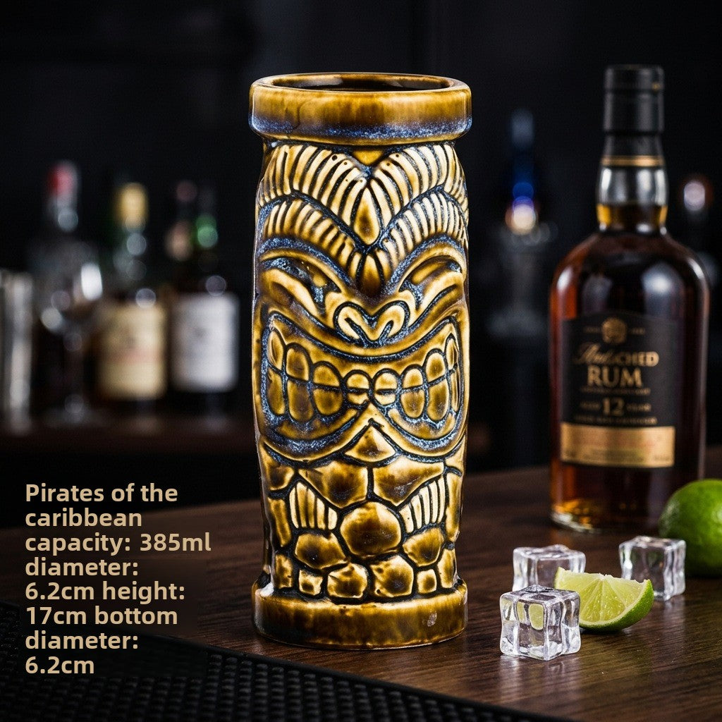 Creative Themed Ceramic Cocktail Cups