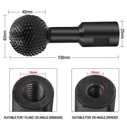 Spherical Grinding Head for Angle Grinder