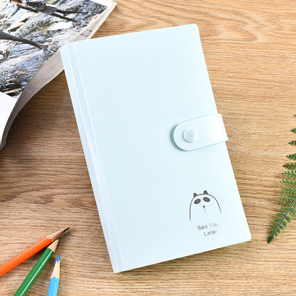 Business card, movie ticket book and storage book