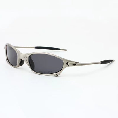 Metal Frame Polarized Sports Sunglasses