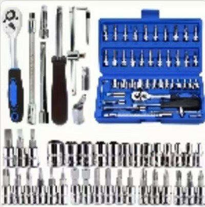 46-Piece Socket Wrench Tool Set