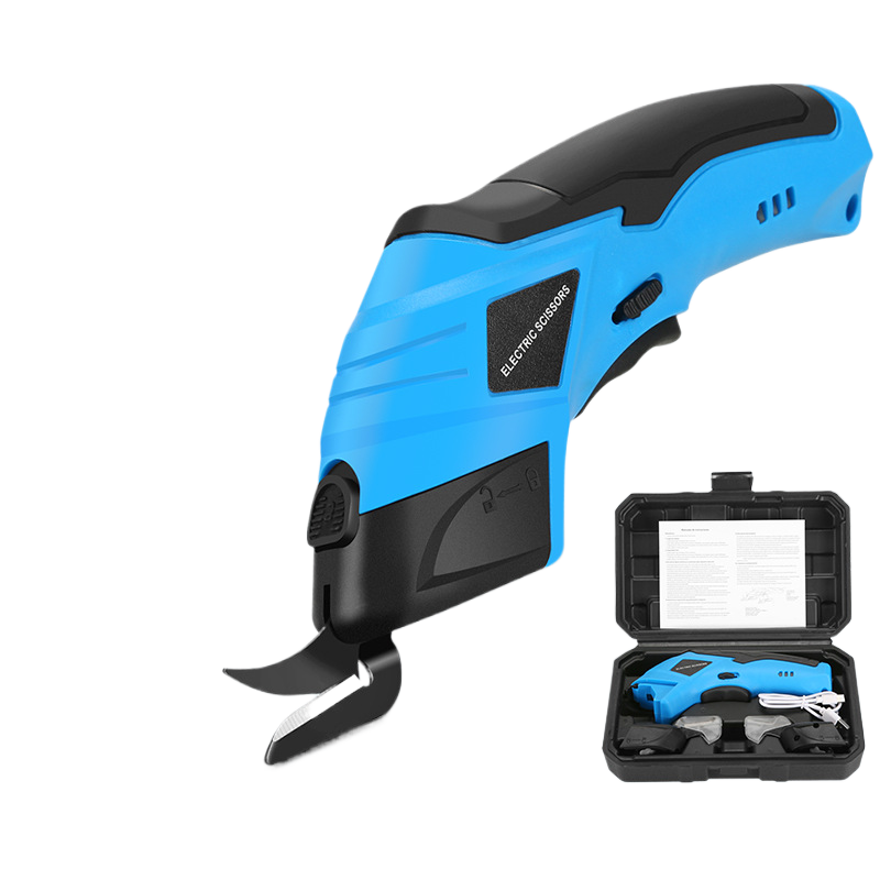 Hand-held lithium battery cloth cutting shears
