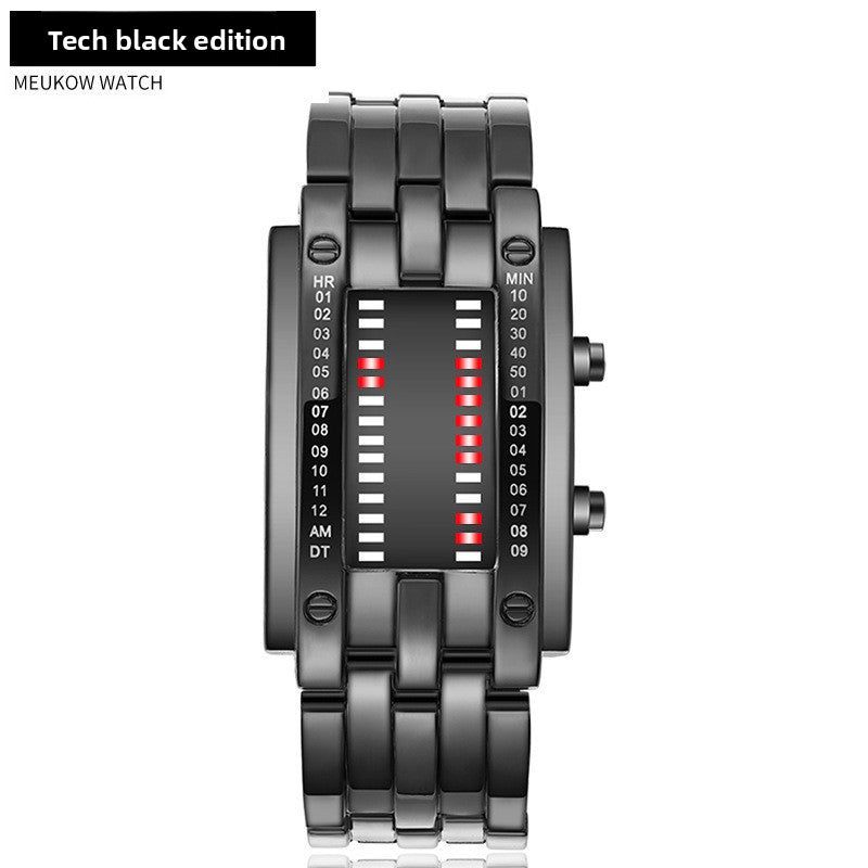 Digital Dual-Line Wrist Watch
