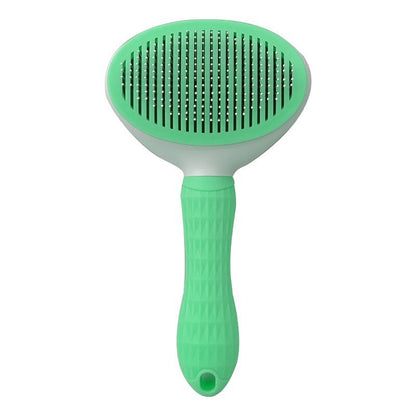 Remove loose hairs with a comb.