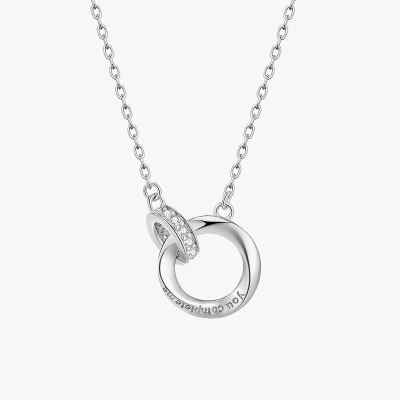 Mobius Ring Necklace